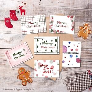🎄Host pick!🎄 6 Handmade Christmas Cards Bundle